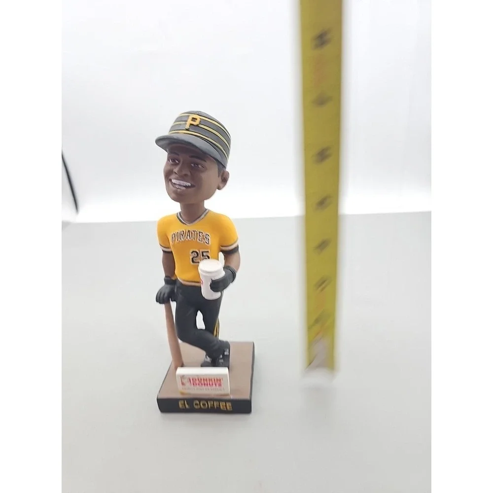 Rare Limited Edition Barry Bonds Pirates Minor League‎ Bobble Head Dunkin Donuts